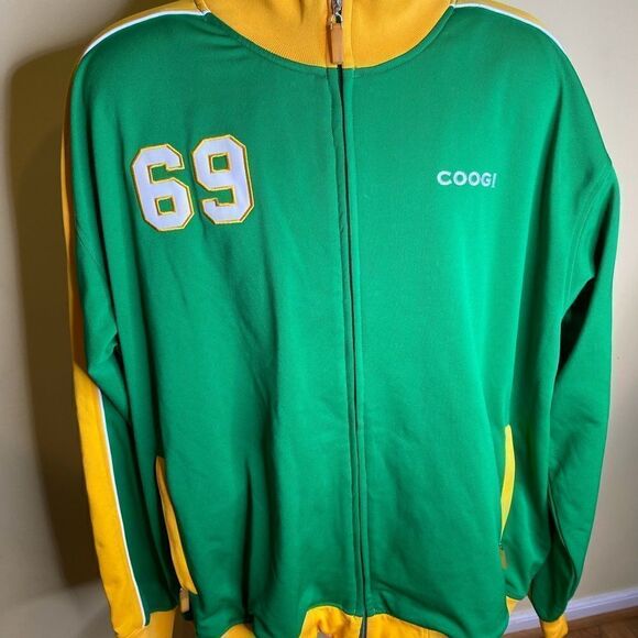 COOGI Heritage Embroidered Black Track Jacket XXL 2XL - Picture 1 of 7